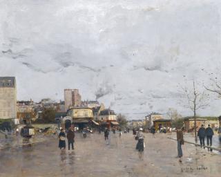 Luigi Loir - French la Porte De Chatillon, Paris