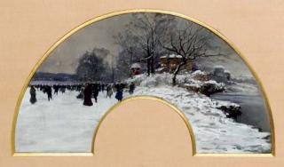 Luigi Loir - Winters Day at the Skating Pond