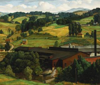 Luigi Lucioni - An American Landscape
