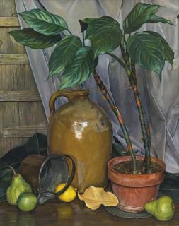 Luigi Lucioni - Arrangment In Grey And Green