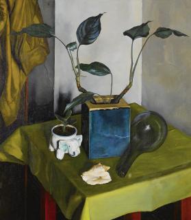 Luigi Lucioni - Chinese Leaves