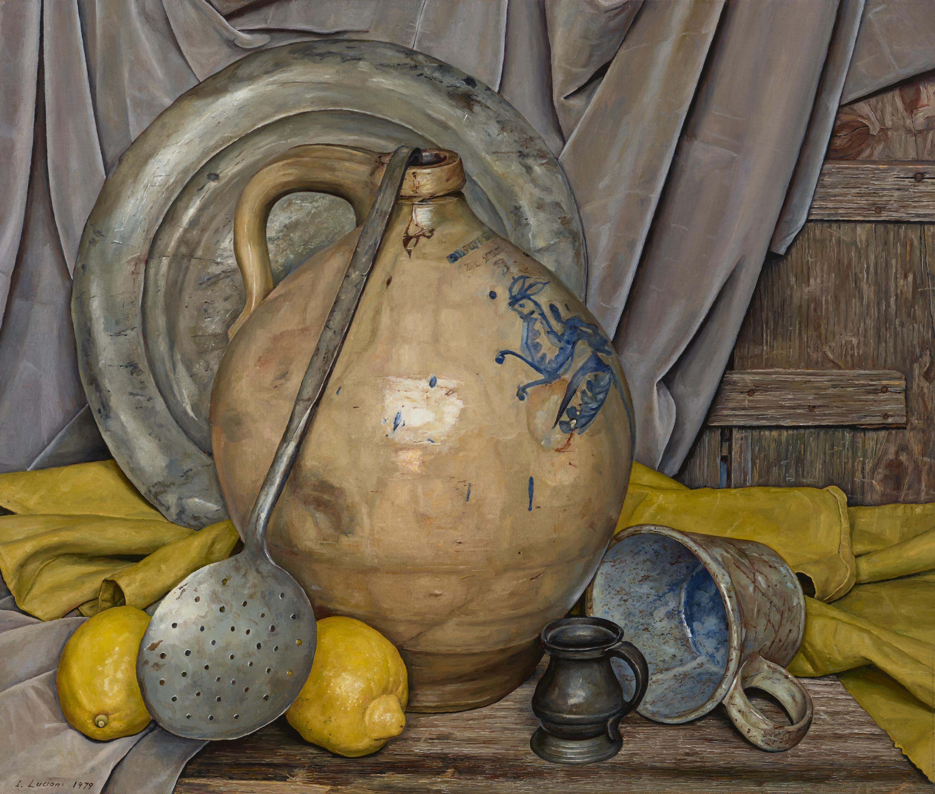 Luigi Lucioni - Variations in Yellow and Gray