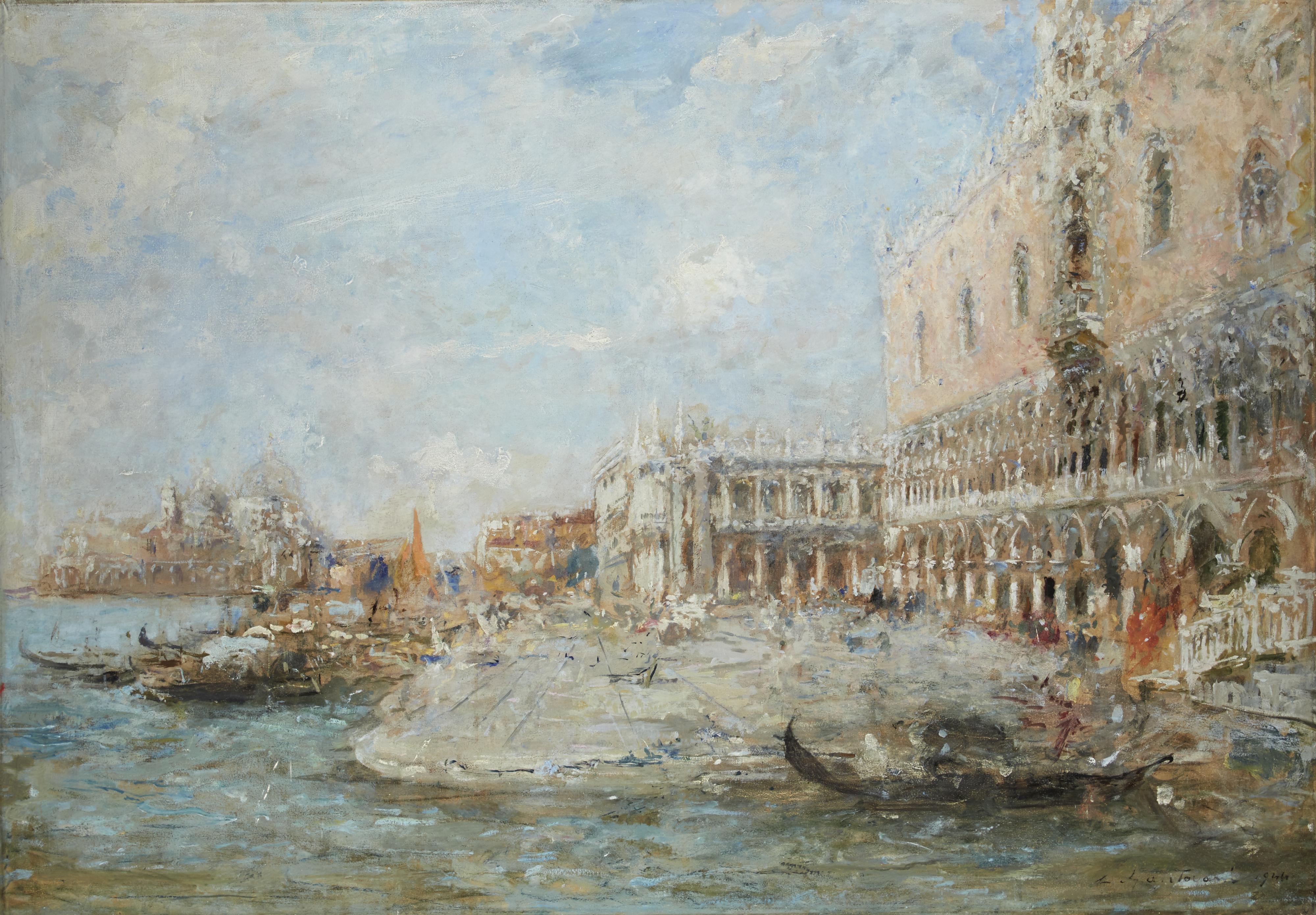 Luigi Mantovani - Palazzo Ducale a Venezia
