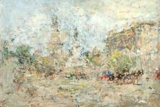 Luigi Mantovani - Piazza Castello, Milano