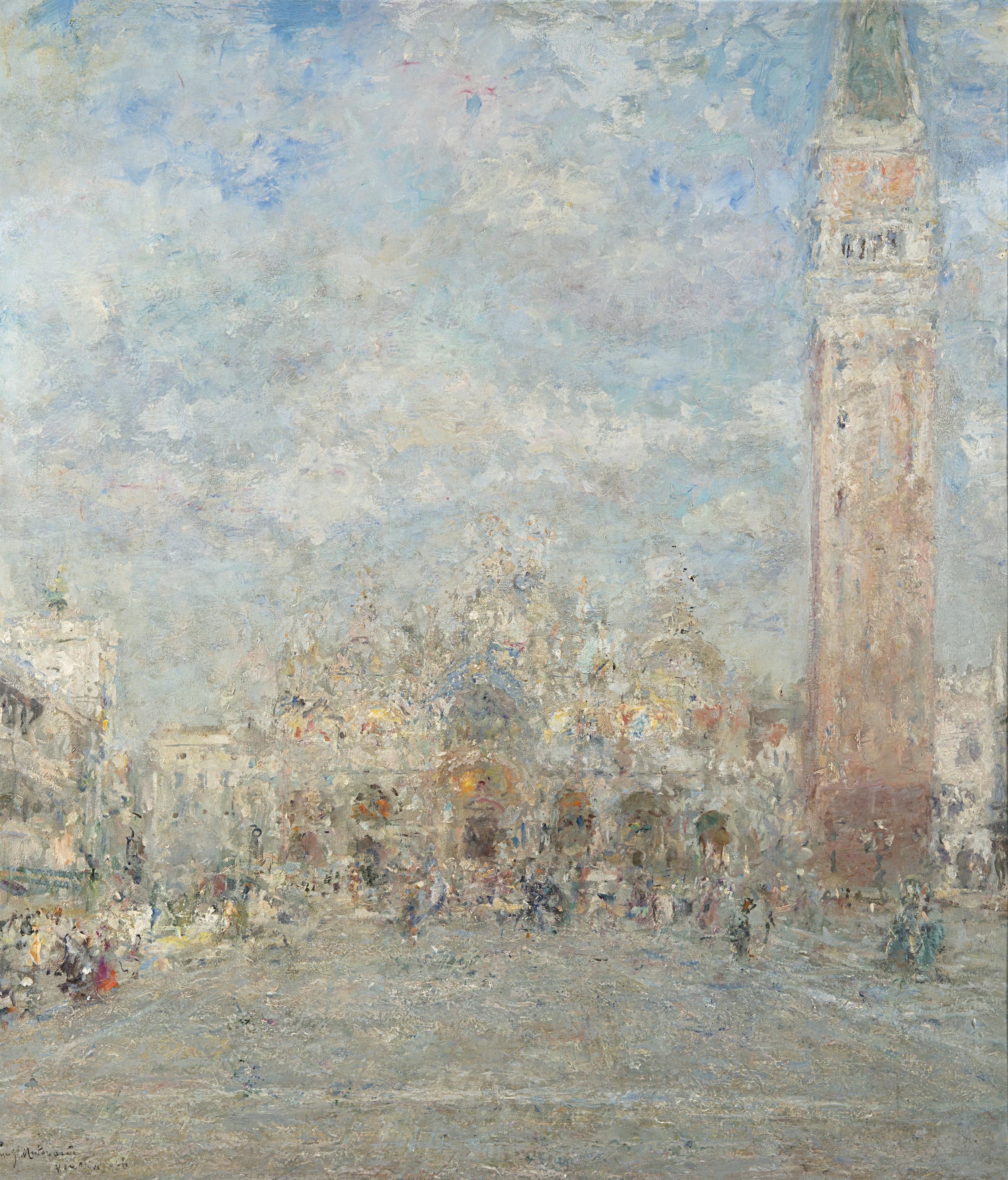 Luigi Mantovani - Piazza San Marco, Venezia