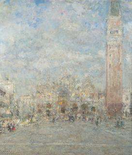 Luigi Mantovani - Piazza San Marco, Venezia