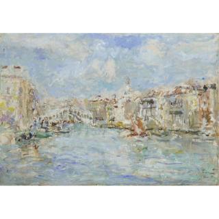 Luigi Mantovani - Veduta Di Venezia