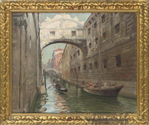 Luigi Moretti - The Bridge of Sighs, Venice