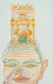 Luigi Ontani - Amor et dolori sacrum pinocchione