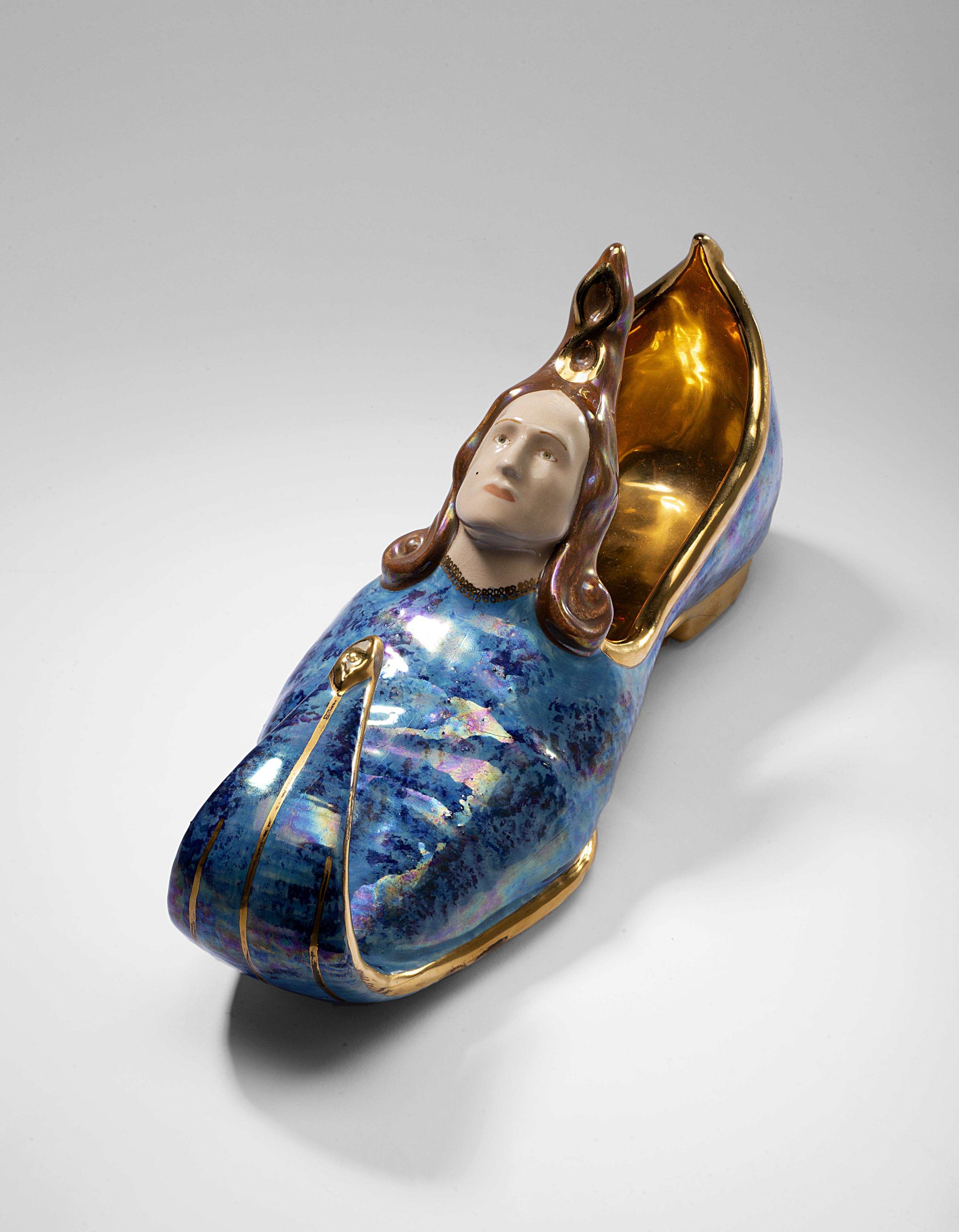 Luigi Ontani - Babbuccia orientale