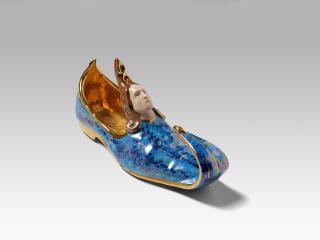 Luigi Ontani - Babbuccia orientale