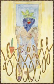 Luigi Ontani - Baccone al balcone