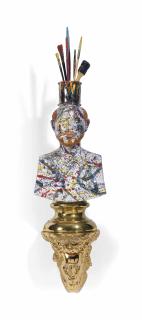 Luigi Ontani - Belli N/M Busto = Pollo\'Ck