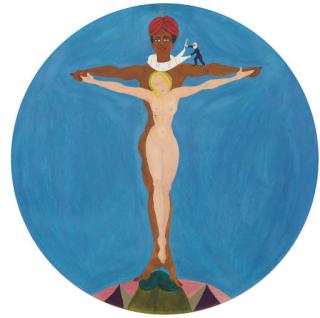 Luigi Ontani - Crio+Cristo+Critico