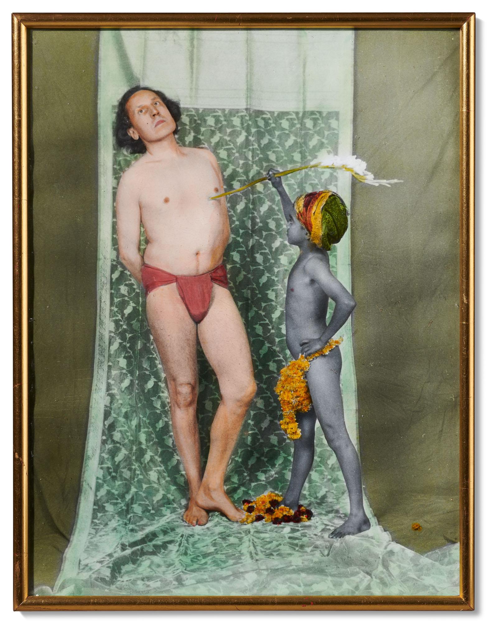 Luigi Ontani - San Sebastiano Lillipuziano