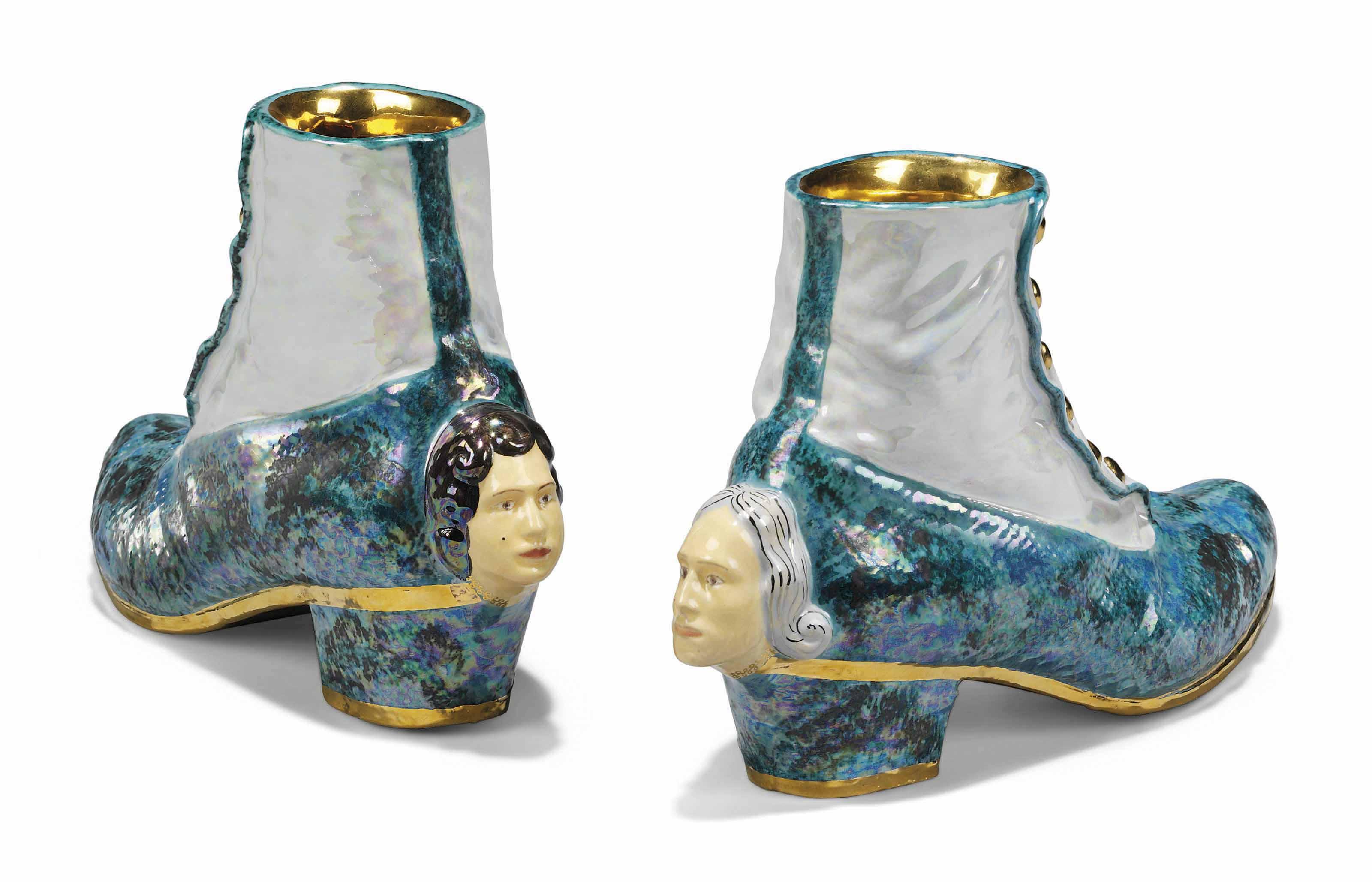 Luigi Ontani - ScarpaGhetta (Shoe Spatter Guards)