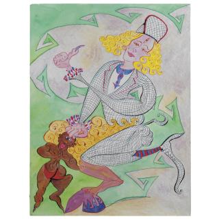 Luigi Ontani - Sganontano Autostoppista Con Svista