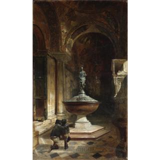 Luigi Pastega - Il Fonte  Battesimale Della Basilica Di San Marco