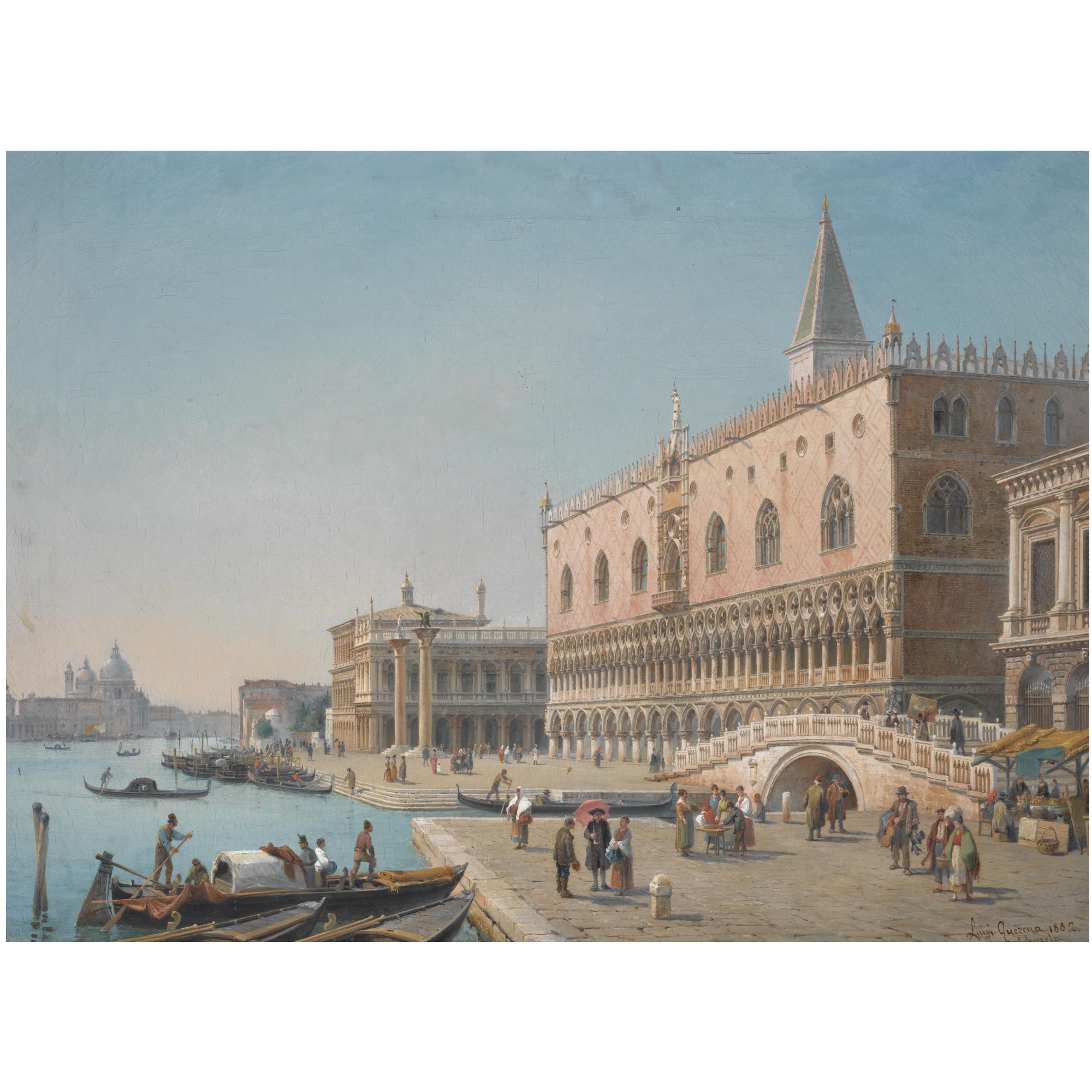 Luigi Querena - Italian the Doge\'S Palace, Venice