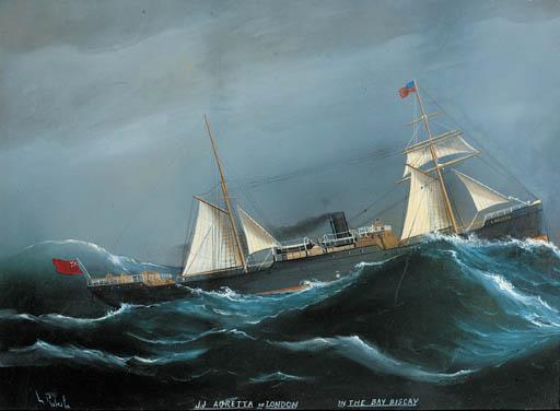 Luigi Roberto - S.S. Auretta Of London In The Bay Of Biscay
