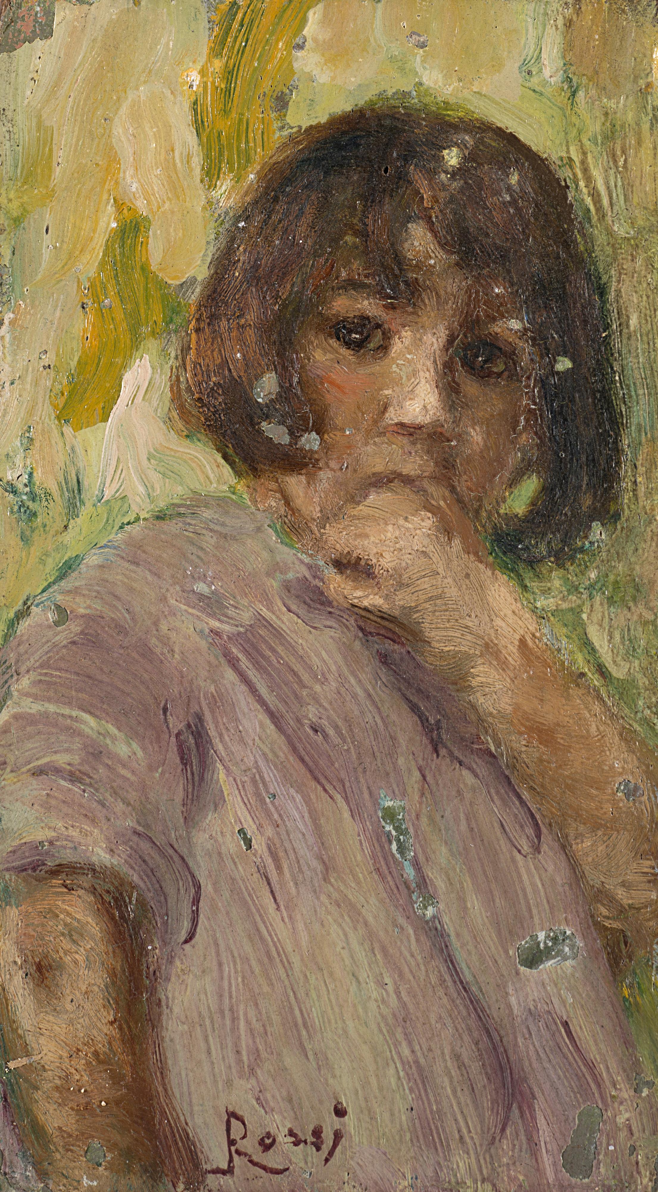 Luigi Rossi - Ritratto di bimba