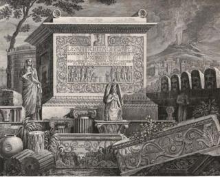 Luigi Rossini - Thirty-eight views, ground plans and plates of architectural decoration and detail, from Le Antichita di Pompei