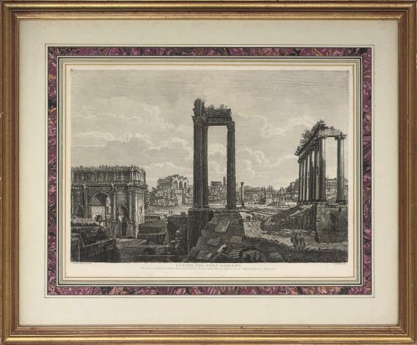 Luigi Rossini - Views of Rome from Antichita Romane
