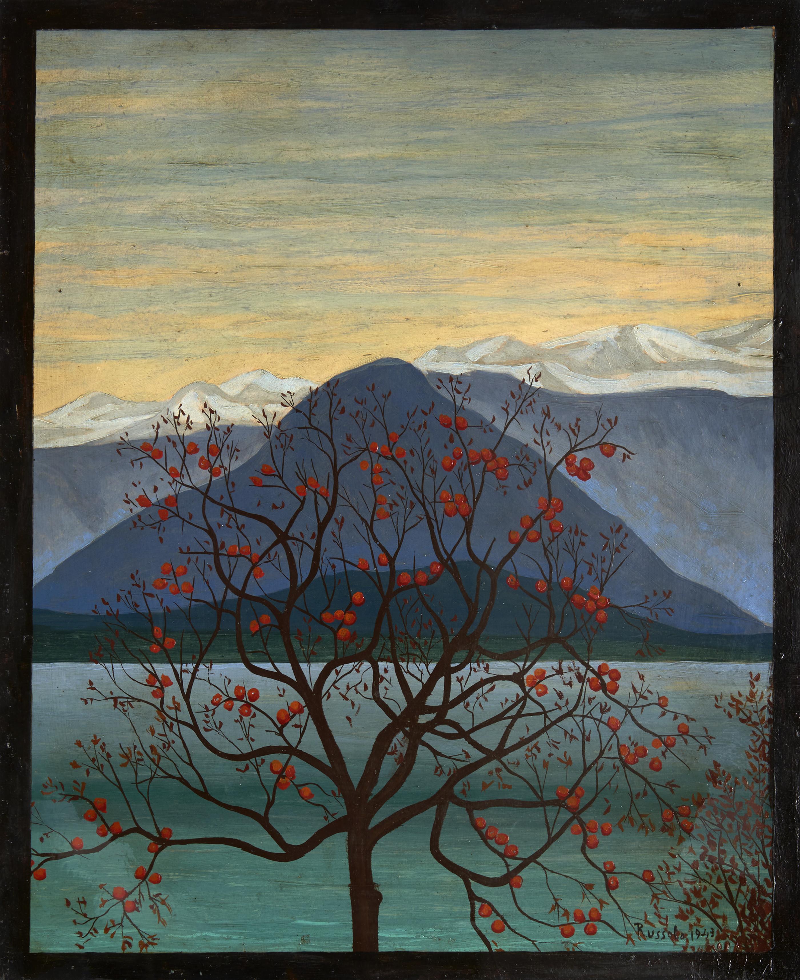 Luigi Russolo - Le stagioni dalla finestra - autunno