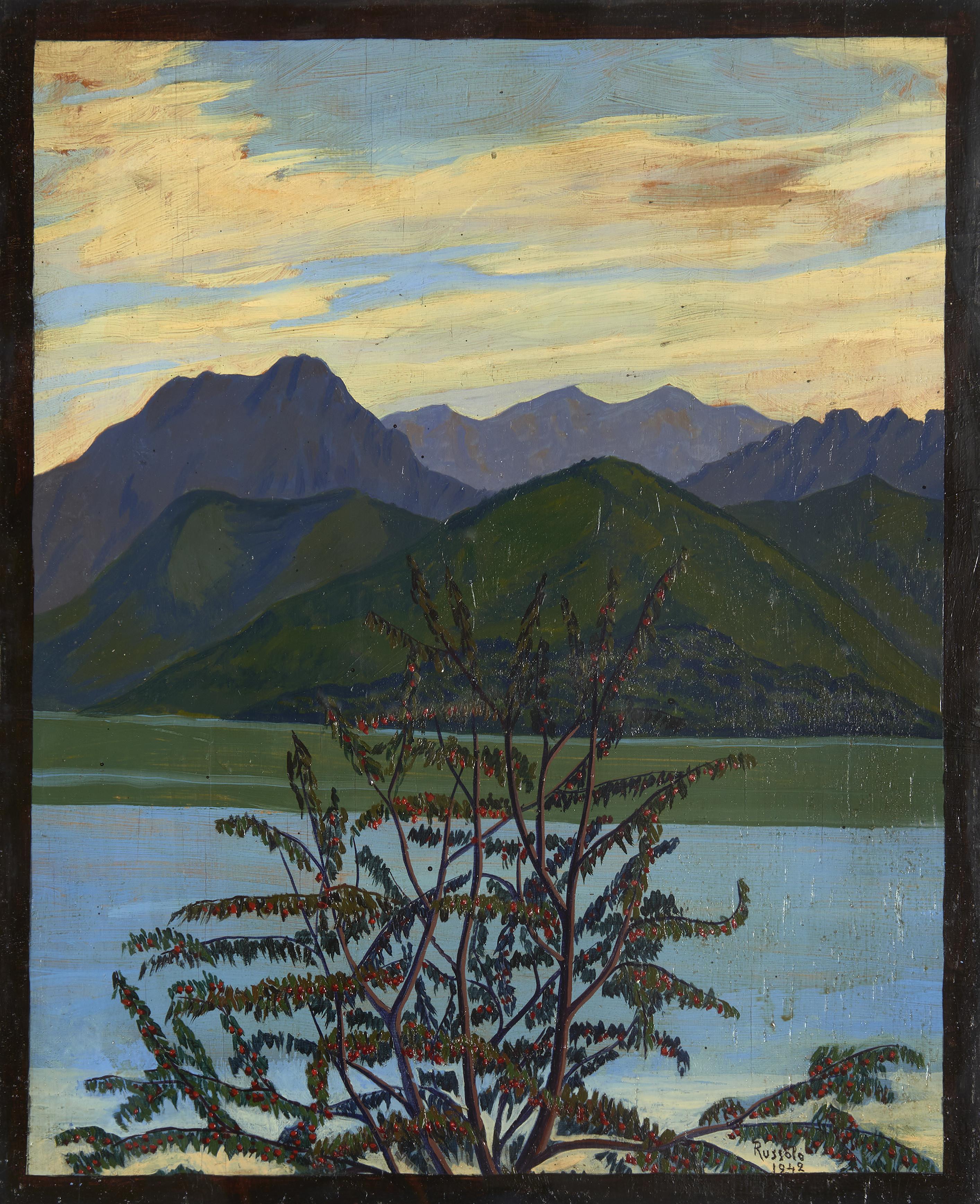 Luigi Russolo - Le stagioni dalla finestra - estate