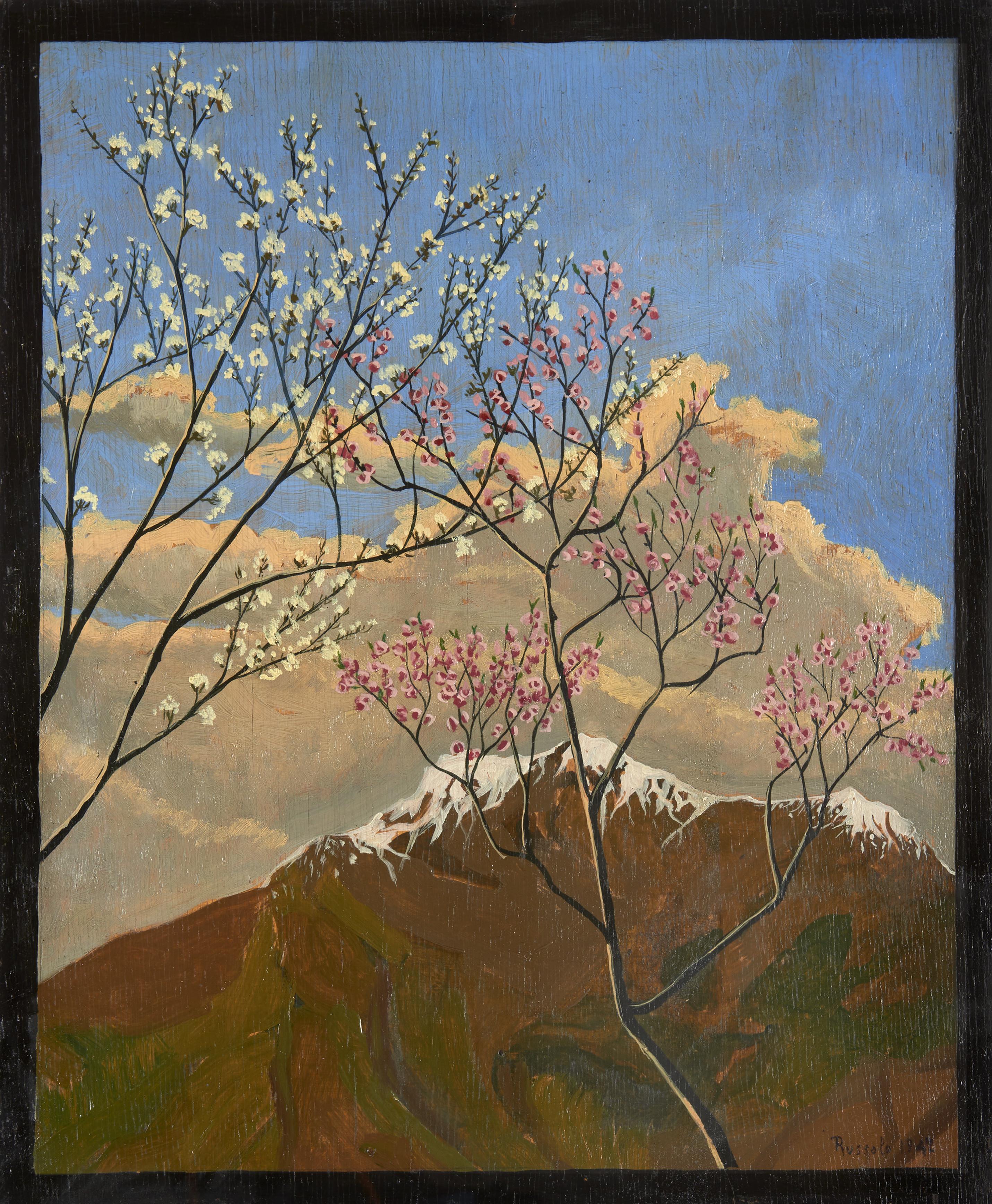 Luigi Russolo - Le stagioni dalla finestra - primavera