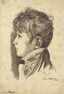 Luigi Sabatelli - Portrait de Giovanni Ricasoli (1803-1825) à l\'âge de cinq ans