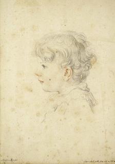 Luigi Sabatelli - Portrait de Stanislao Ricasoli (1813-1848) à l\'âge de quatre ans