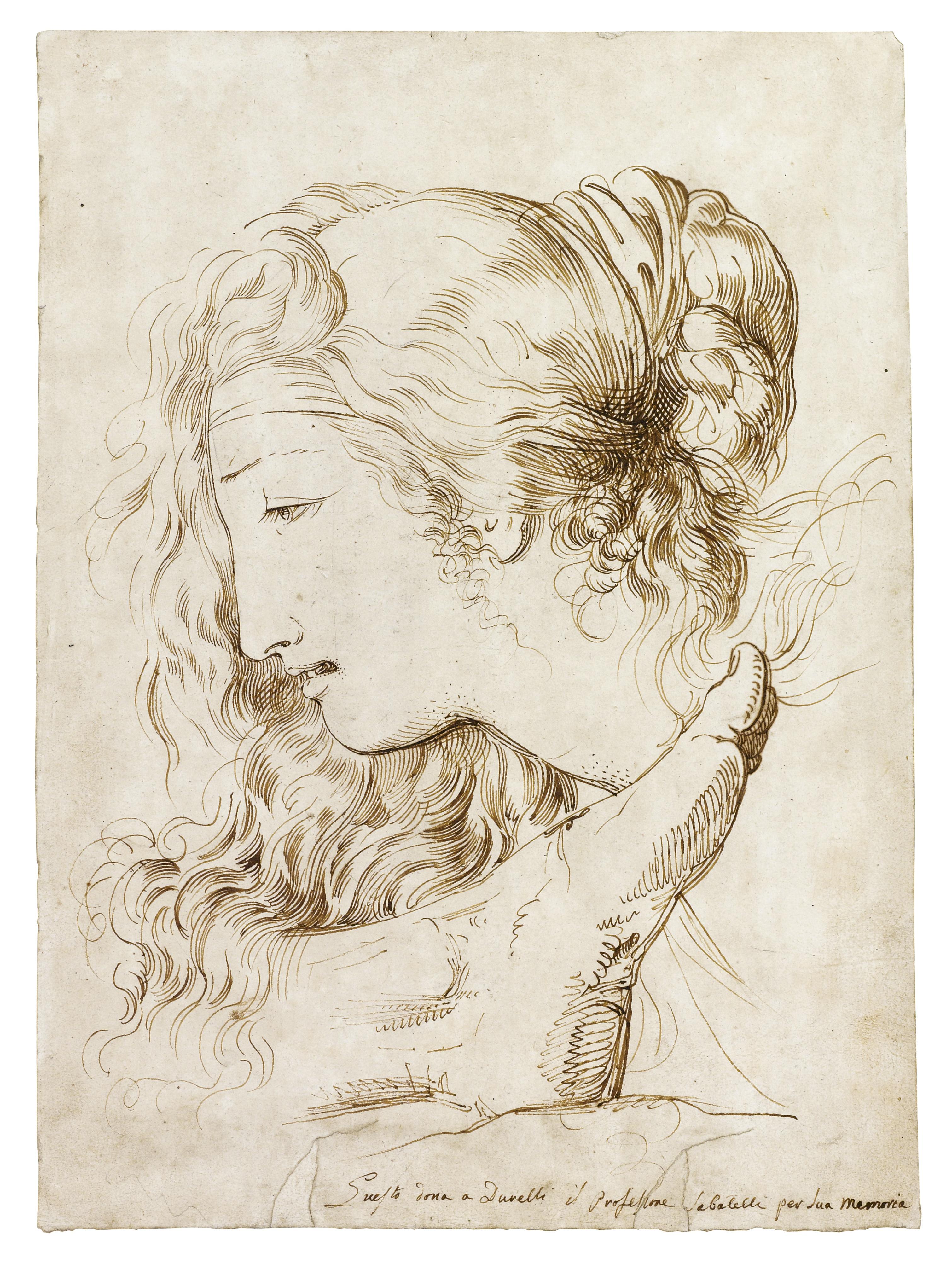 Luigi Sabatelli - The Head Of Andromache, Mourning Over The Foot Of Hector