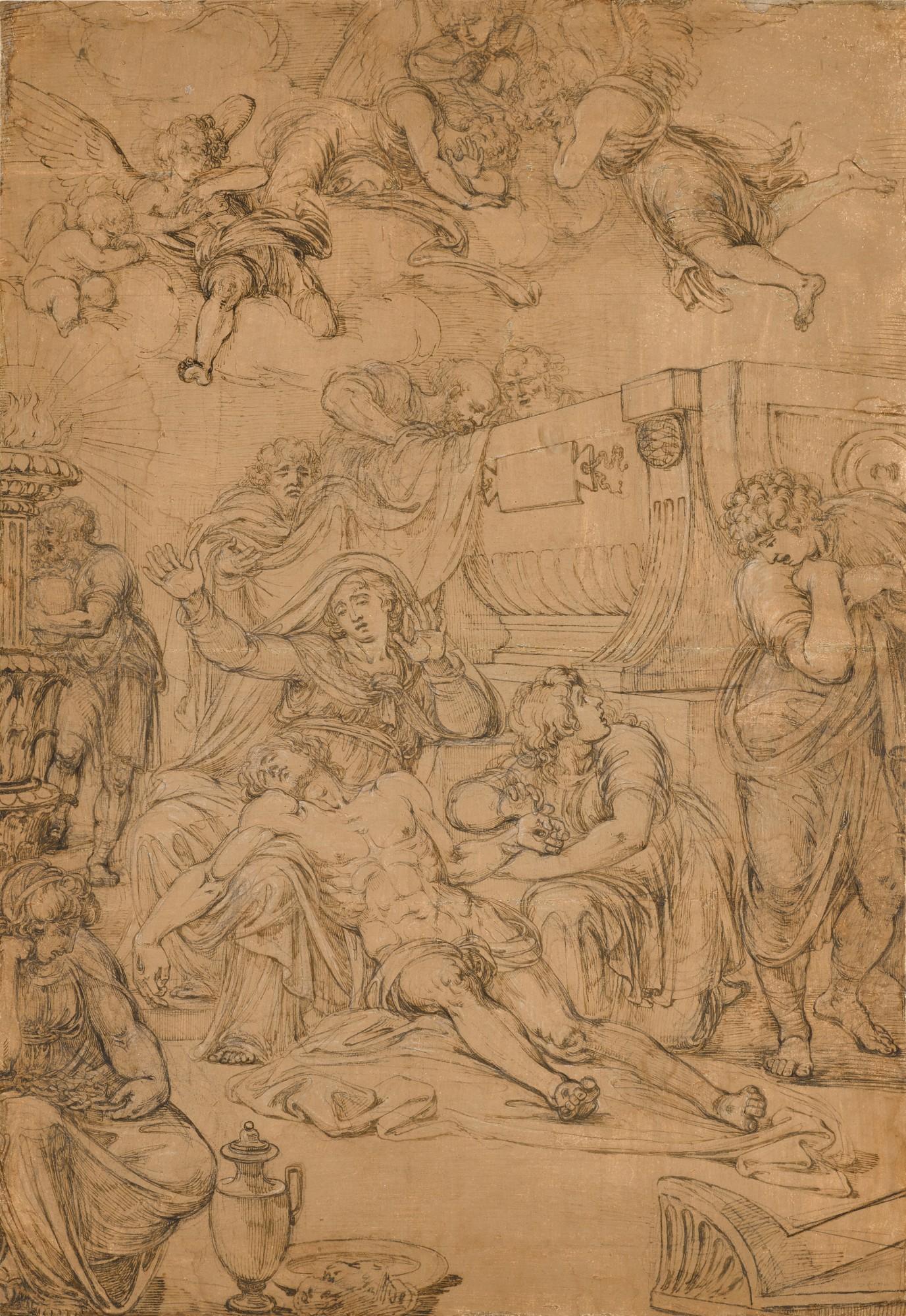 Luigi Sabatelli - The Lamentation