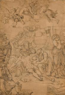 Luigi Sabatelli - The Lamentation