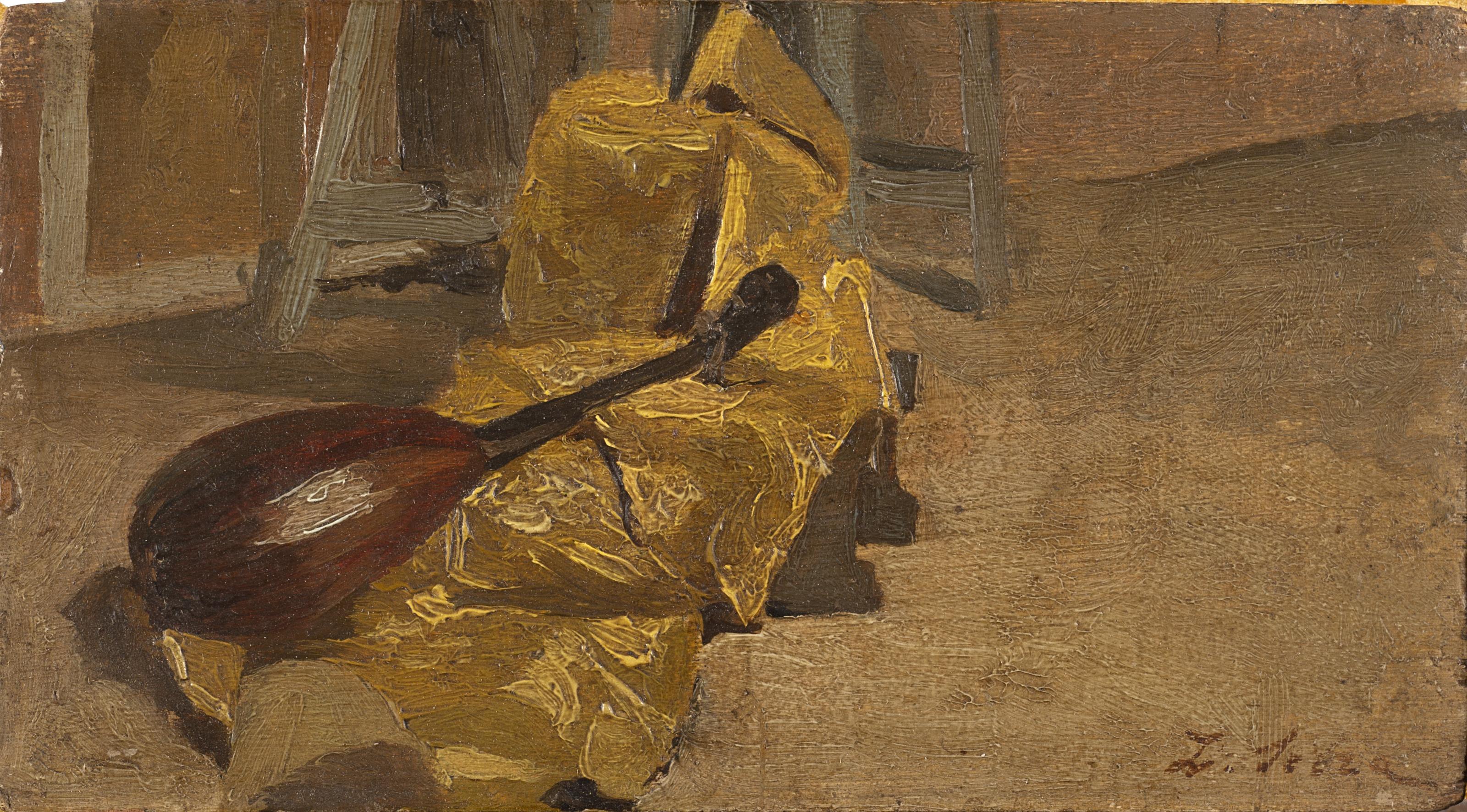 Luigi Serra - Composizione con mandola