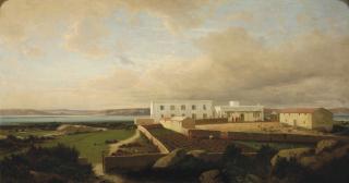 Luigi Steffani - The house of General Garibaldi at Caprera