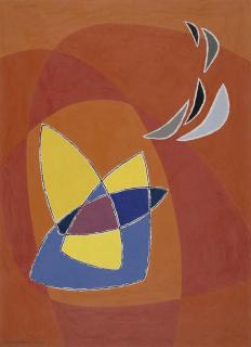 Luigi Veronesi - Composizione in rosso