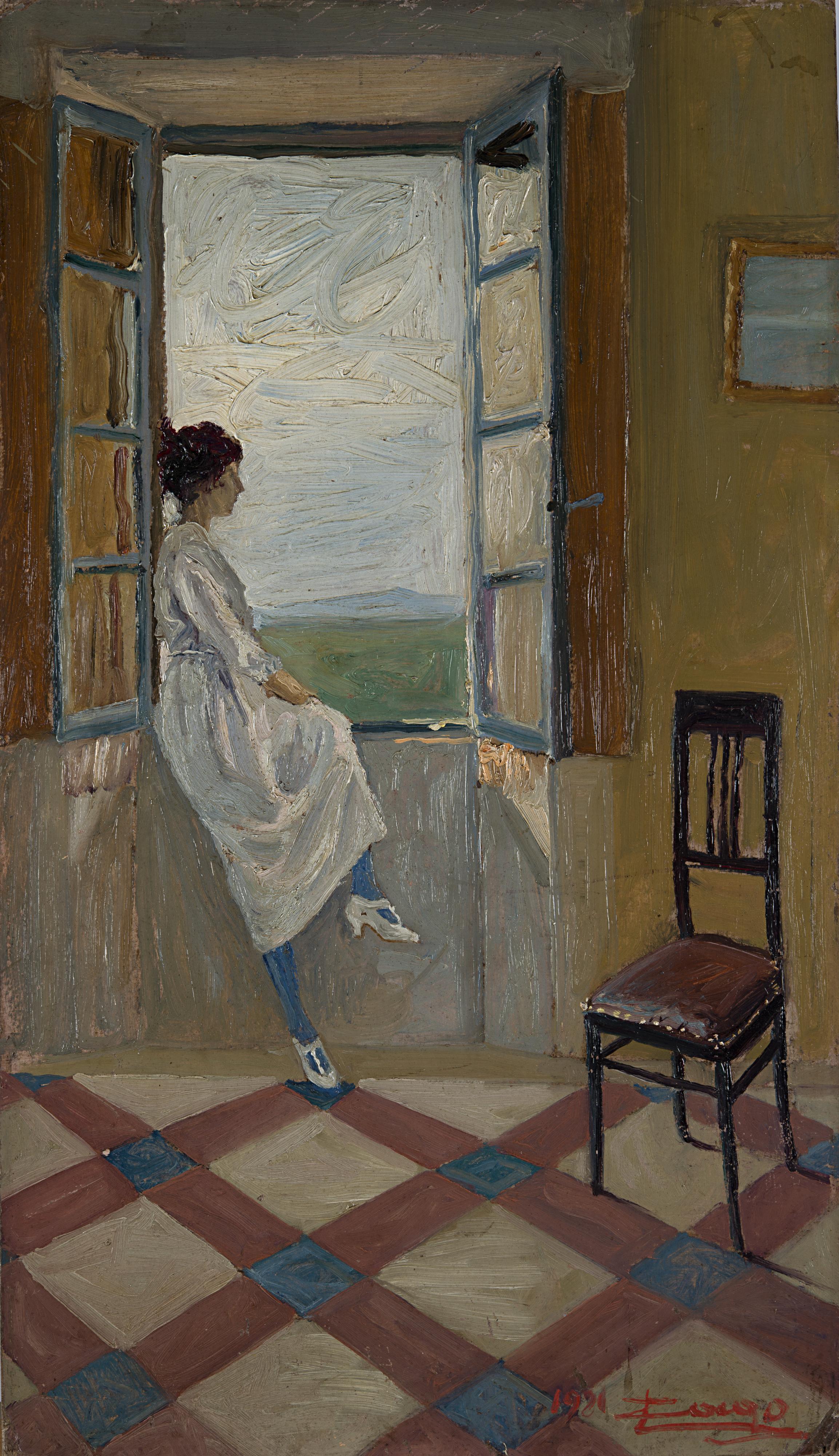 Luigi Zago - Alla finestra