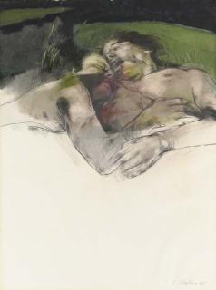 Luis Caballero - Le Couple Endormi