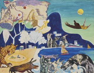 Luis Chan - Fantasy Landscape - Beach