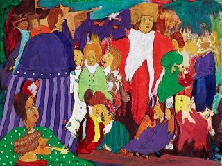 Luis Chan - Party(Painted In 1988)