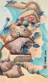 Luis Chan - Plum Blossom(Painted In 1971)