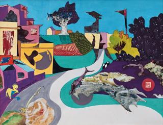 Luis Chan - Sai Kung (Painted In 1976)