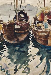 Luis Chan - Two Fishing Boats