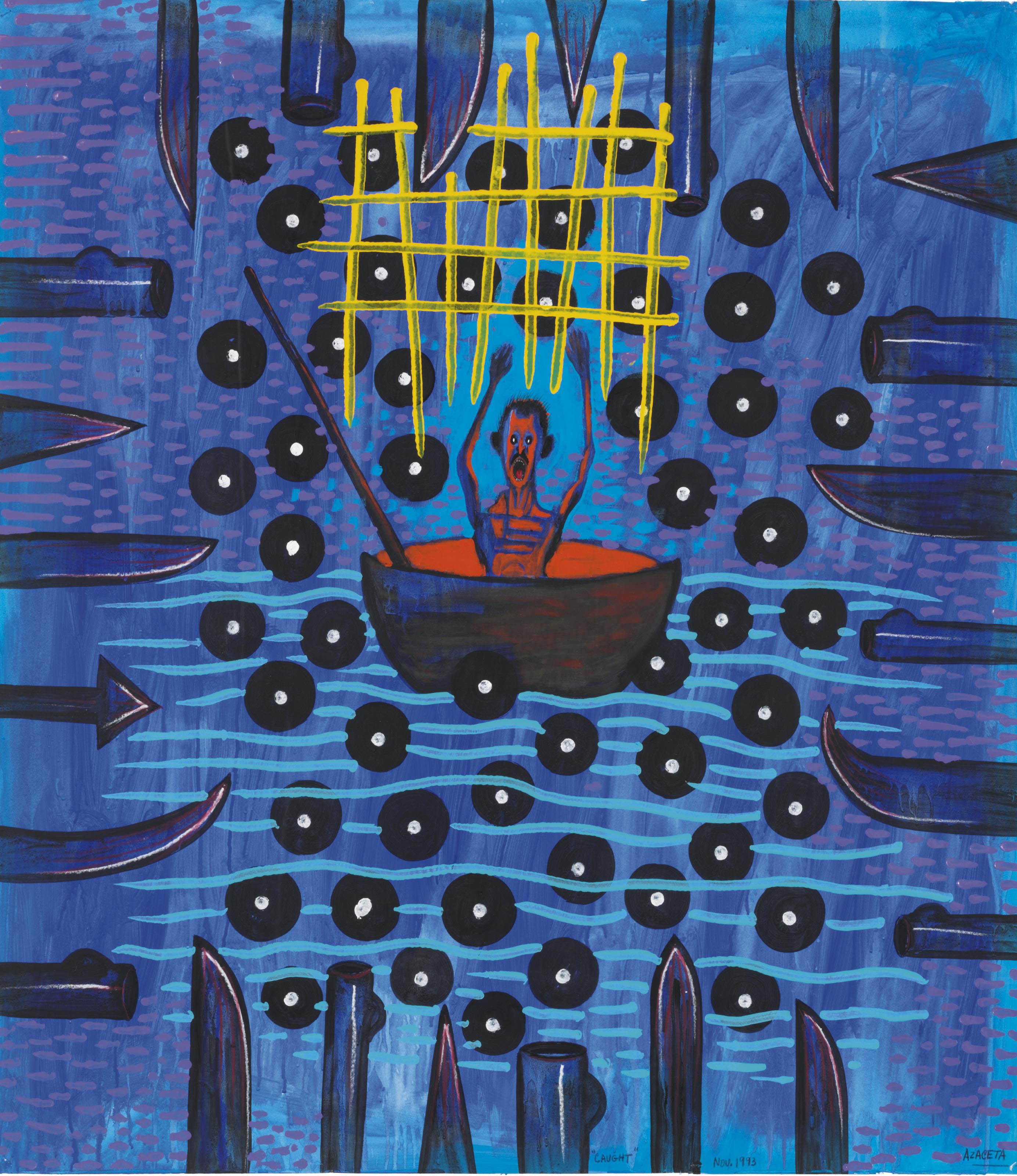 Luis Cruz Azaceta - Caught