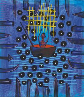 Luis Cruz Azaceta - Caught