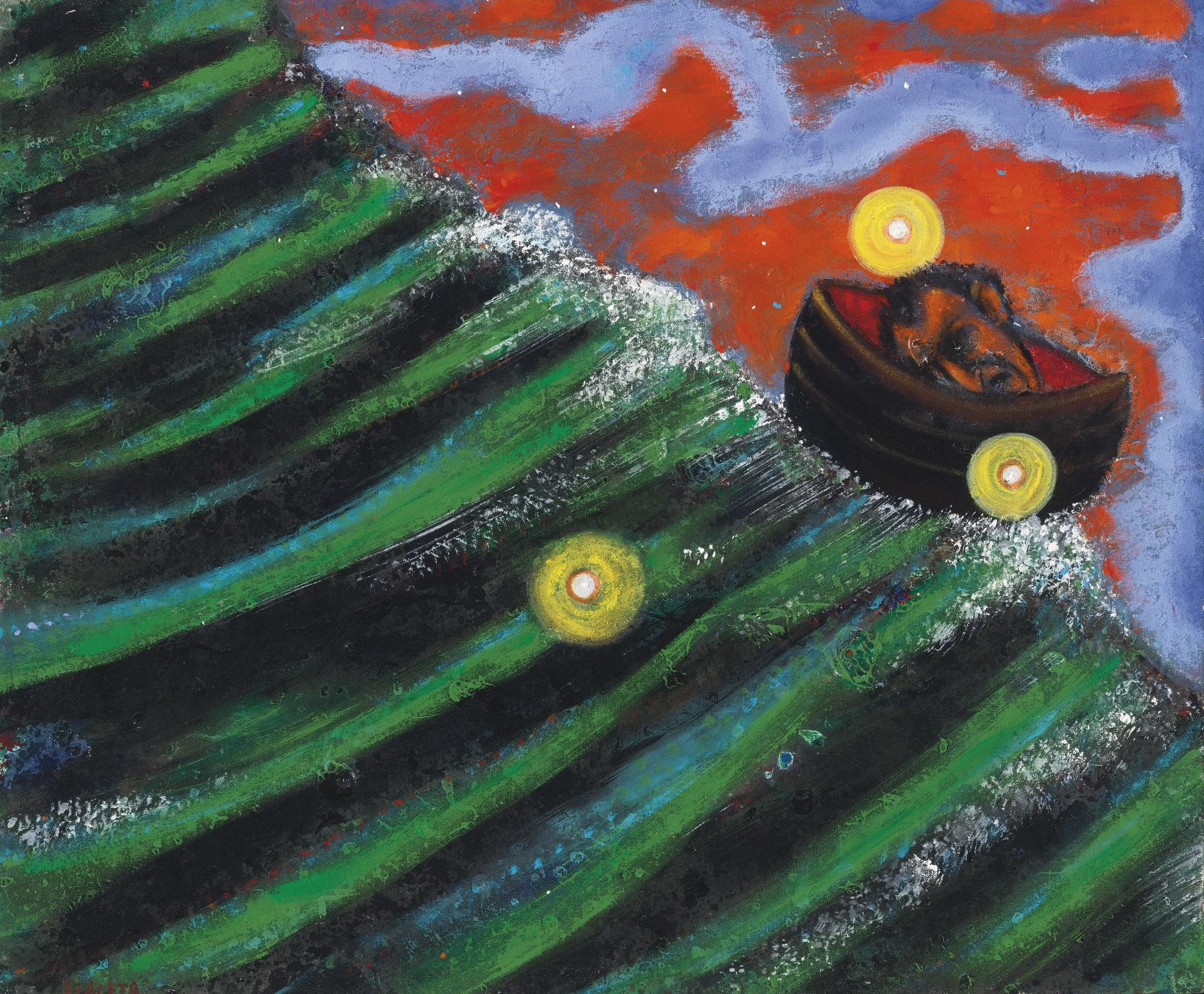 Luis Cruz-Azaceta - Journey Xii