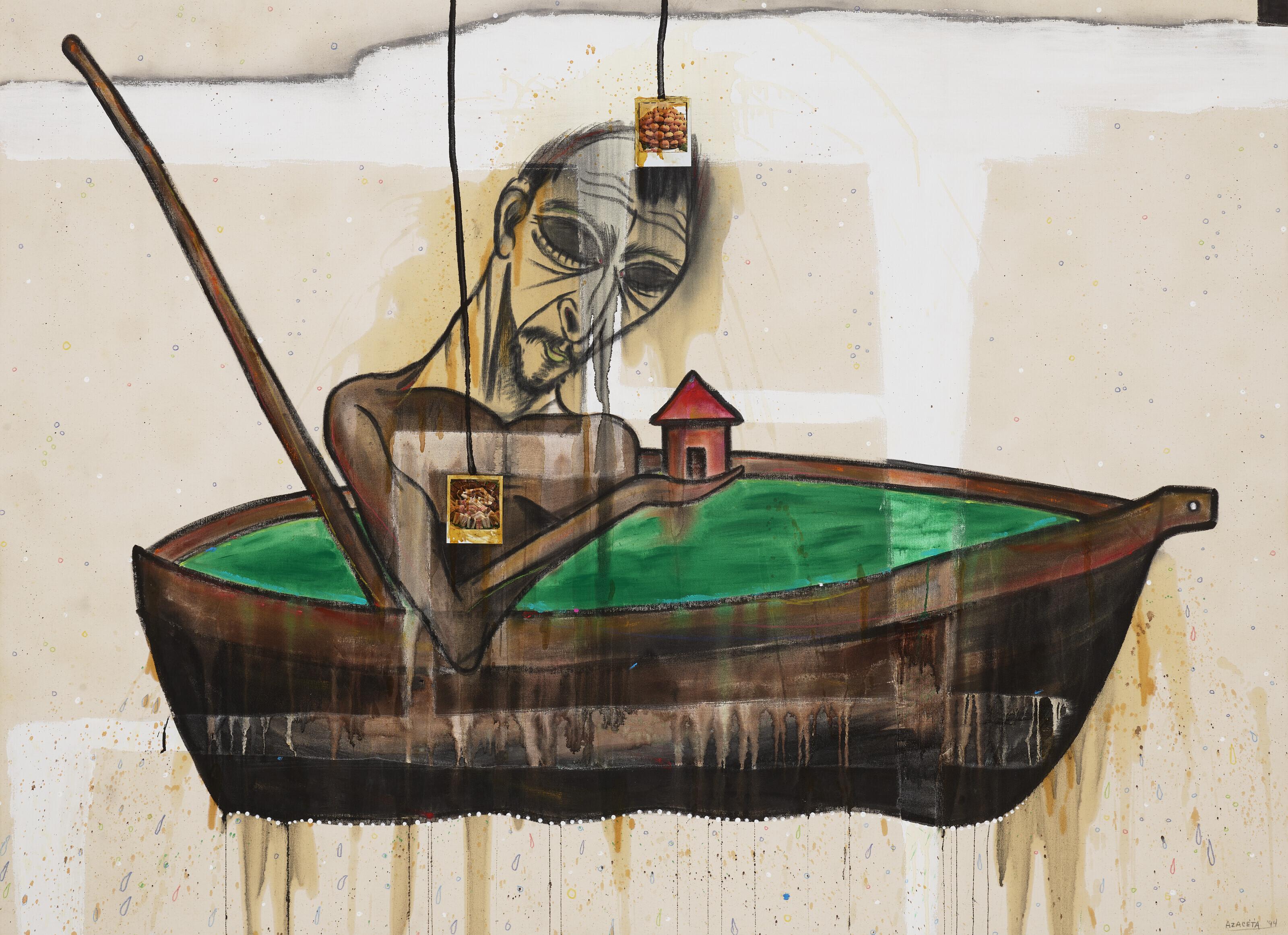 Luis Cruz Azaceta - Rafter: The Little House 2