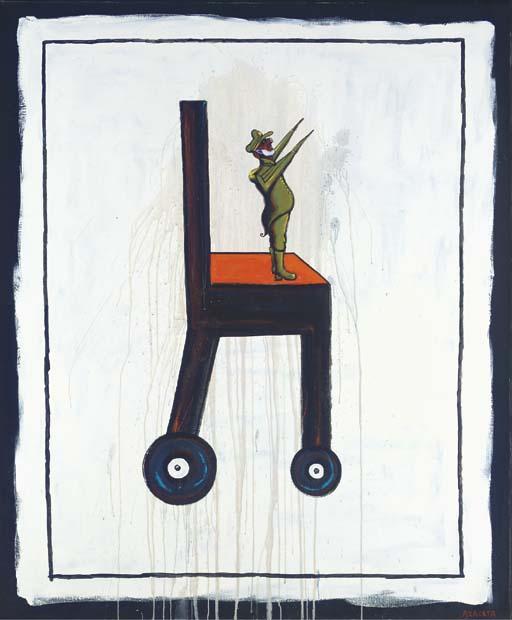 Luis Cruz Azaceta - Rehearsal: El dictador